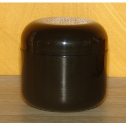 Pot noir double  paroi 60 ml